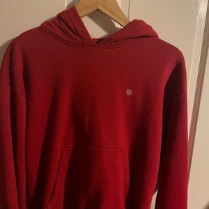 Womens Red Brixton Hoodie